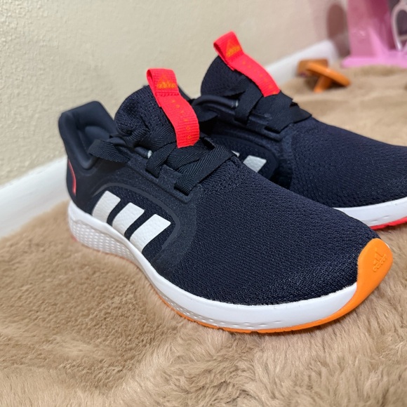 Adidas Edge Lux 5 Running Athletic Shoes Navy Blue Size US 9 - Picture 3 of 7